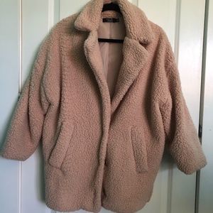 Teddy bear jacket size s